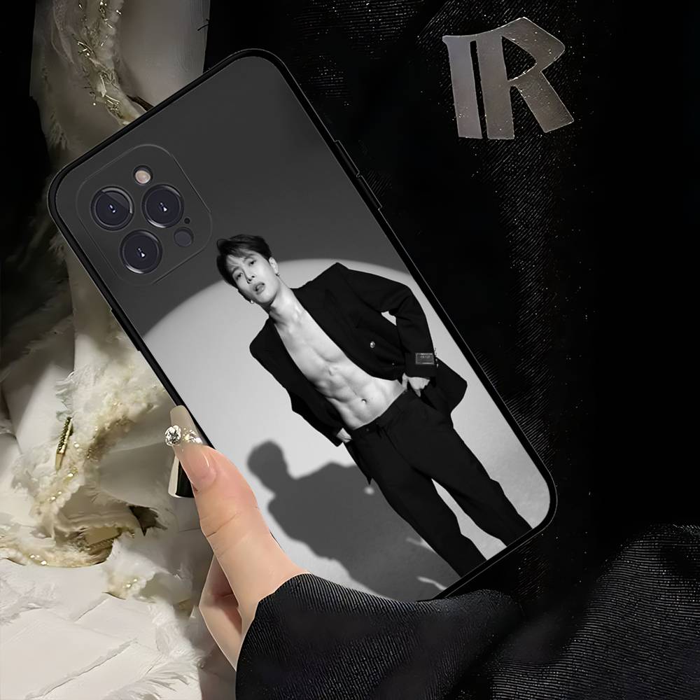 Team Wang Jackson GOT7 Phone Case For iPhone 17 Air 16 15 14 Plus 13 12 Mini 11 Pro Max Black Cover iPhone 11 pro
