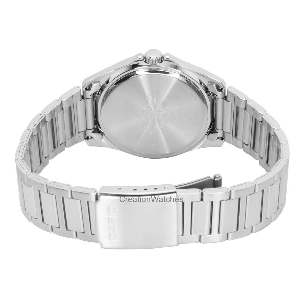 Casio Standard Analog Stainless Steel Blue Dial Quartz MTP-1370D-2A2V Men's Watch