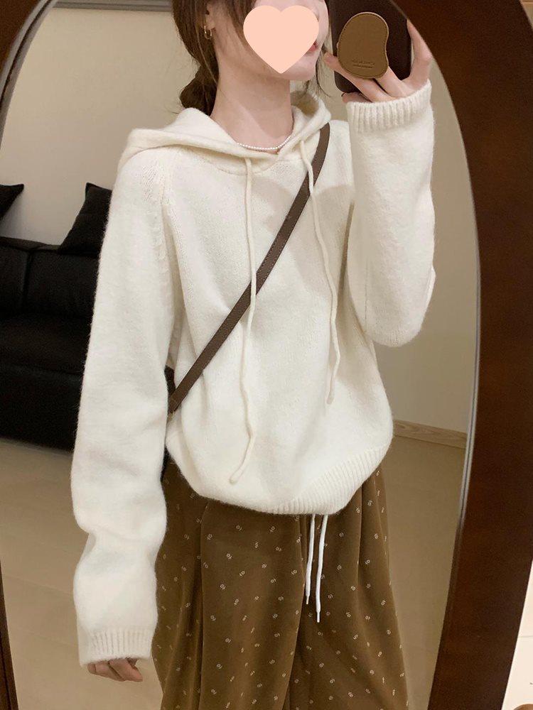 Mikina s jemným temperamentem, volného střihu, zeštíhlující pro ženy - šetrná k pokožce, hřejivá, jarní/letní, jednobarevná