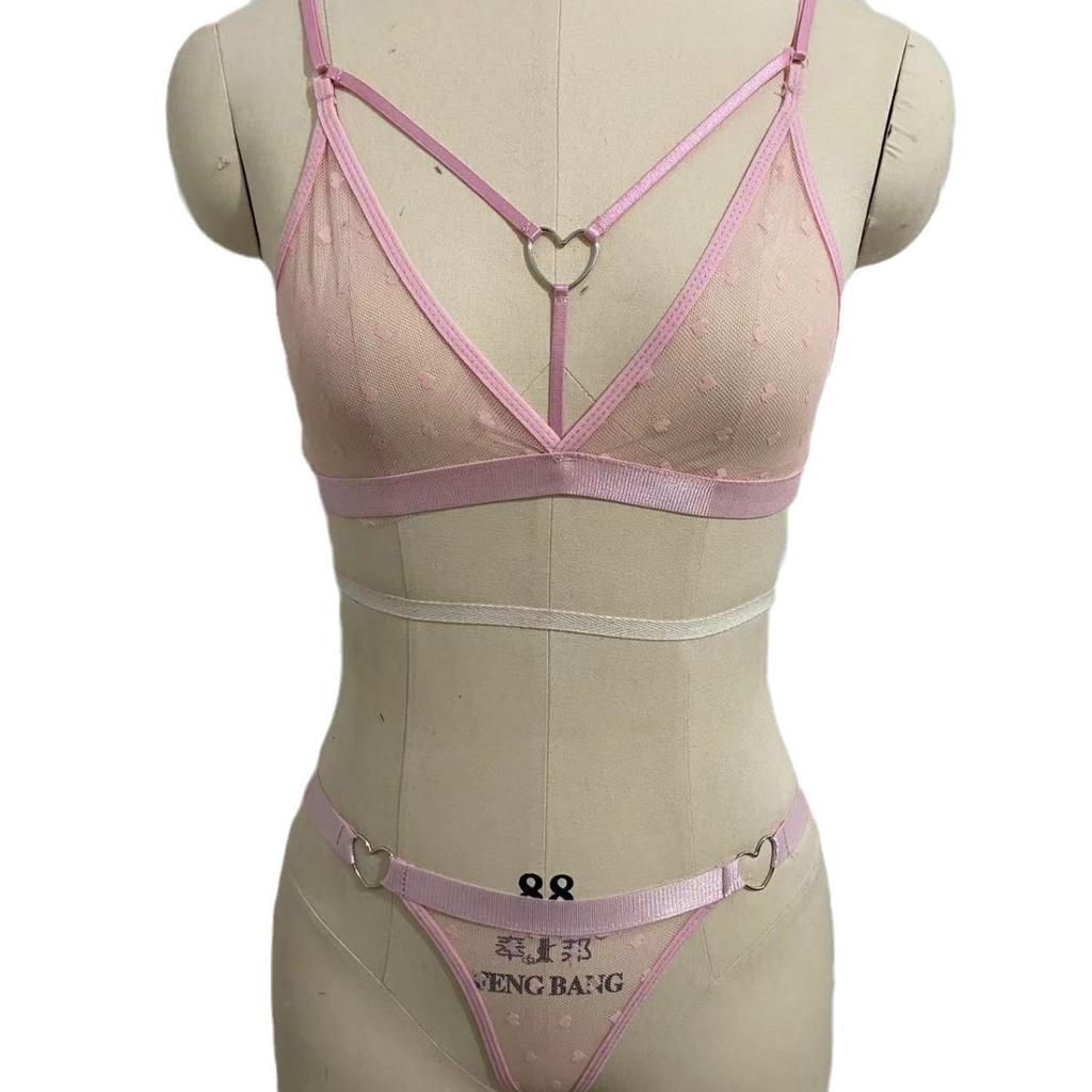 Popular New Sexy Perspective Erotic Underwear Set Thin