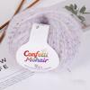 1Roll Yarn Weaving Colored-dot DIY Mohair Yarn Multi-purpose Scarf Yarn Cloth Yarn Bold Line