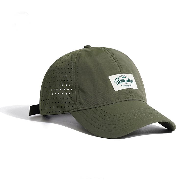 Trend Patch Quick-drying Thin Baseball Cap Men's and Women's Summer Outdoor Sports Running Cap Sun Protection