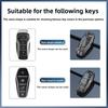 Car Zinc Alloy Leather Key Case Cover For BYD Atto 3 Han EV Dolphin Lied Tang Dm Qin PLUS Song Pro MAX Yuan Keychain Accessories
