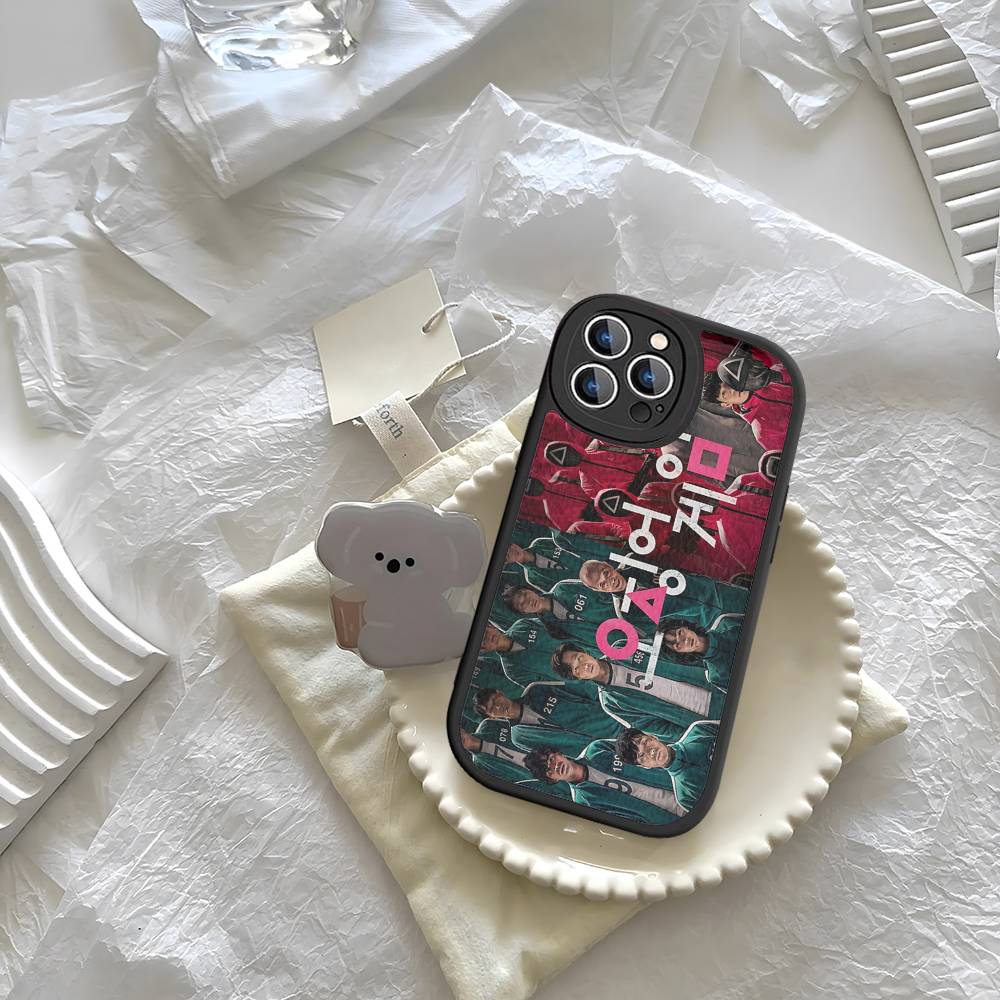 

TV Game S-Squid Phone Case Hard Leather For IPhone 16 15 14 13 12 Mini 11 14 Pro Max Xs X Xr 7 8 Plus Fundas iPhone 14