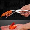 1/2PC Multifunctional Stainless Shrimp Peeling Tools Seafood Quick Sheller Shrimp Line Remover Shrimp Shell Peeler Kitchen Tools