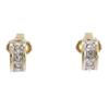 Earring Plated Gold/Rhinestone 4.5g Women Used