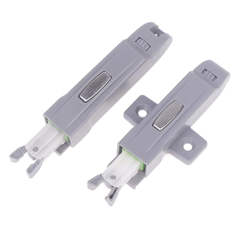 1 Pack Rebound Self Locking Device,Push To Open Cabinet Catches,Adjustable Kitchen Buckel Locks,Cabinet Push Latches