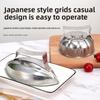 1PCS Stainless Steel Lava Egg Rice Mold Sandwich Papaya Pumpkin Rice Ball Mold with Handle