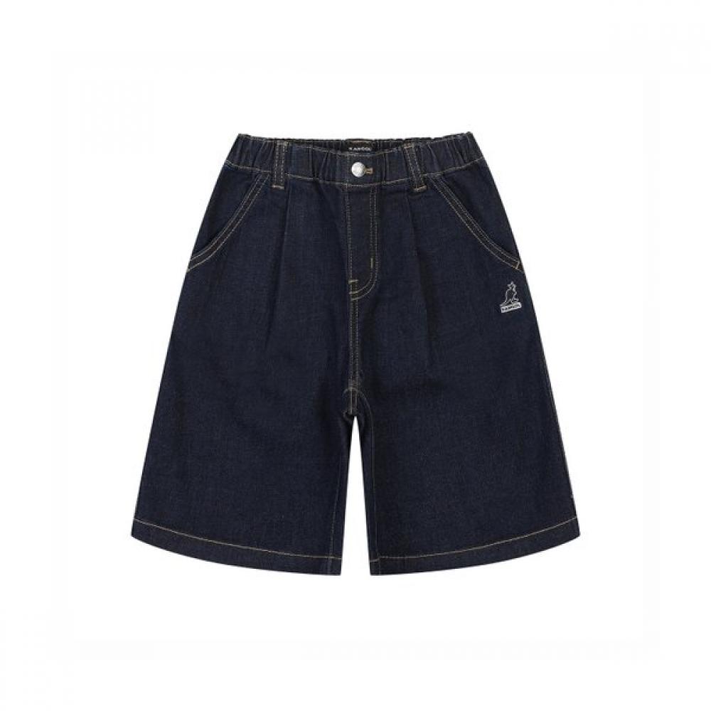 Kangol Kids Denim Bermuda Shorts Navy Sa 0104 navy/110
