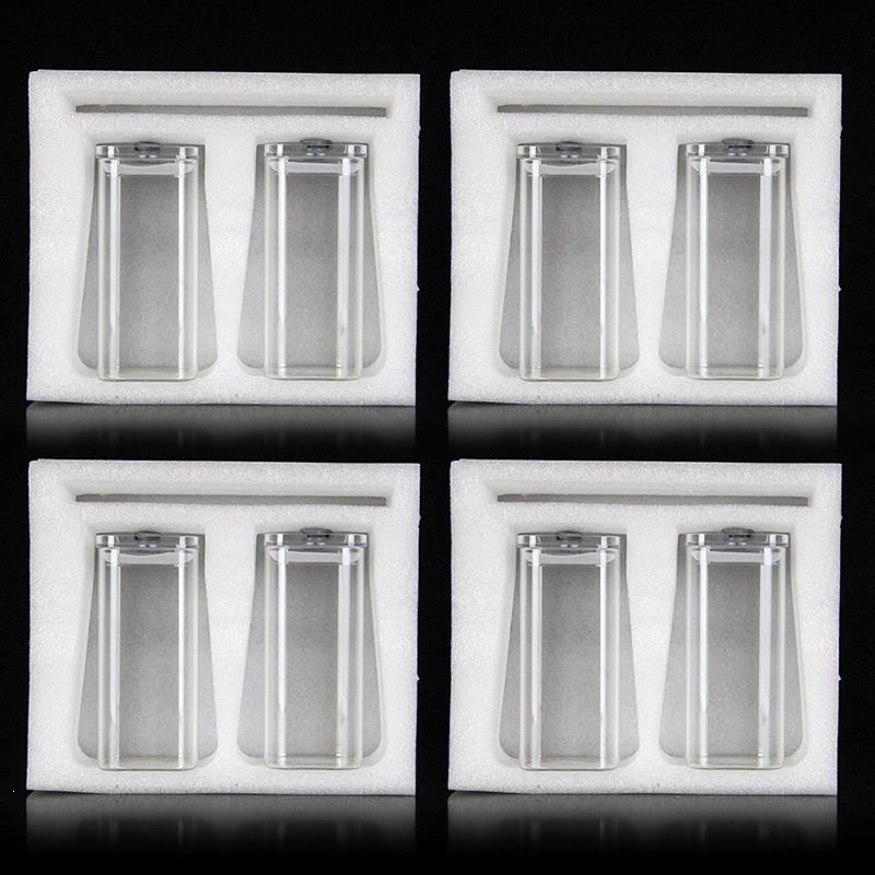 Korean-Style Square Glass Water Cup with Lid – Transparent, Simple, Flat Bottom, Heat-Resistant, Elegant Design for Women