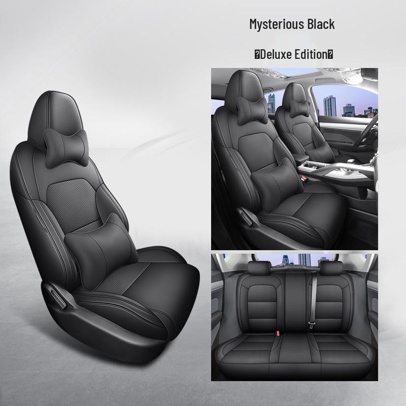 Universal Full Leather Car Seat Cushion for Bin Yue - Four Seasons, Five-Seater