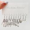 Butterfly, Snake & Sword Earrings Set: Retro European & American Style for Women - Perfect for Halloween