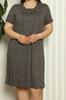 Maternity Tunic Nightgown Short Sleeve Lycra Plus Size