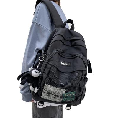 ZESU Korean Backpack for Women, Large Capacity, Town Backpack, Popular for Women, Commuting, School, and Students, Unisex, High School Student,
