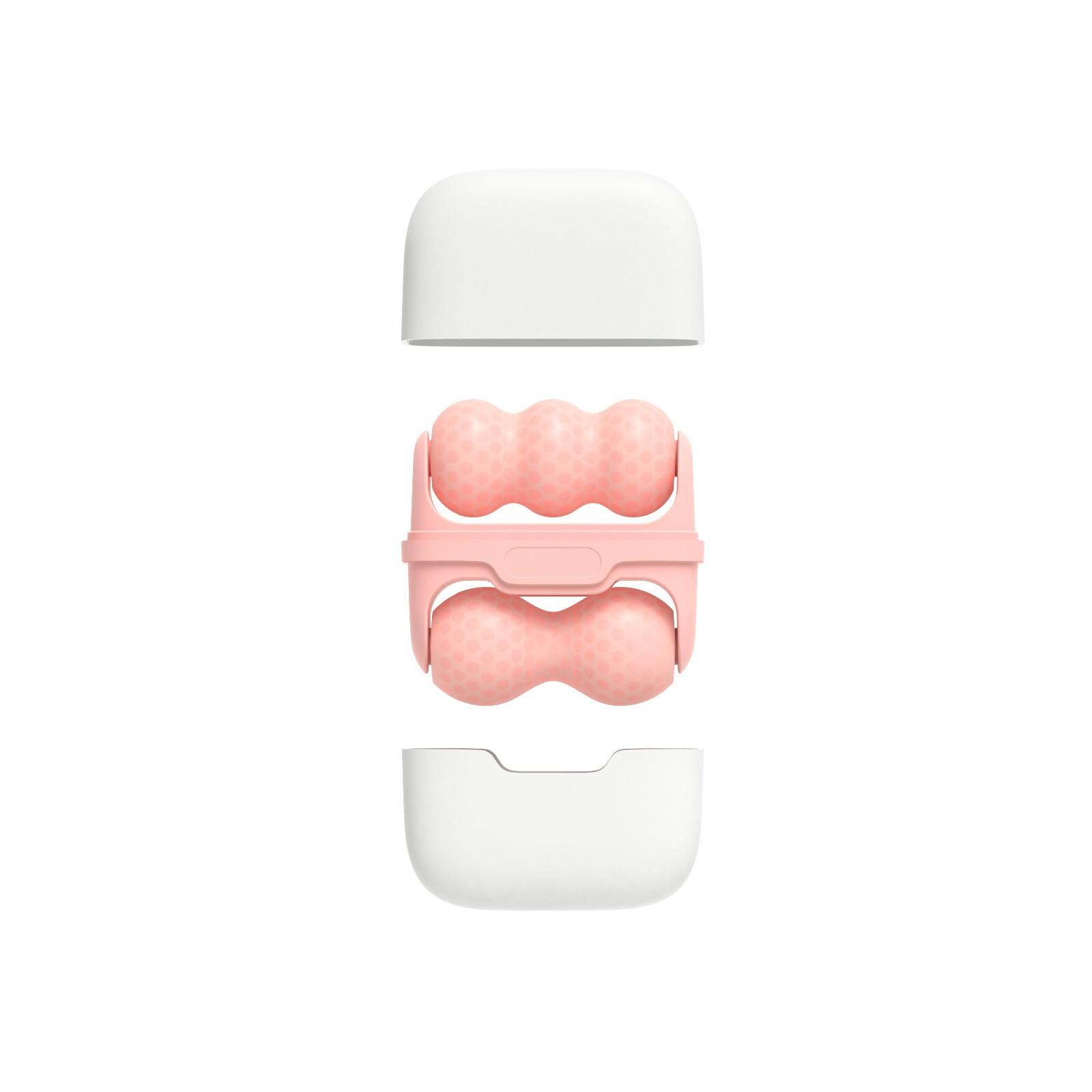 

Крутой валик для лица, многоразовый валик для лица с двойной головкой, массажер для глаз и льда, холодный для домашнего использования, женский подарок One Size розовый