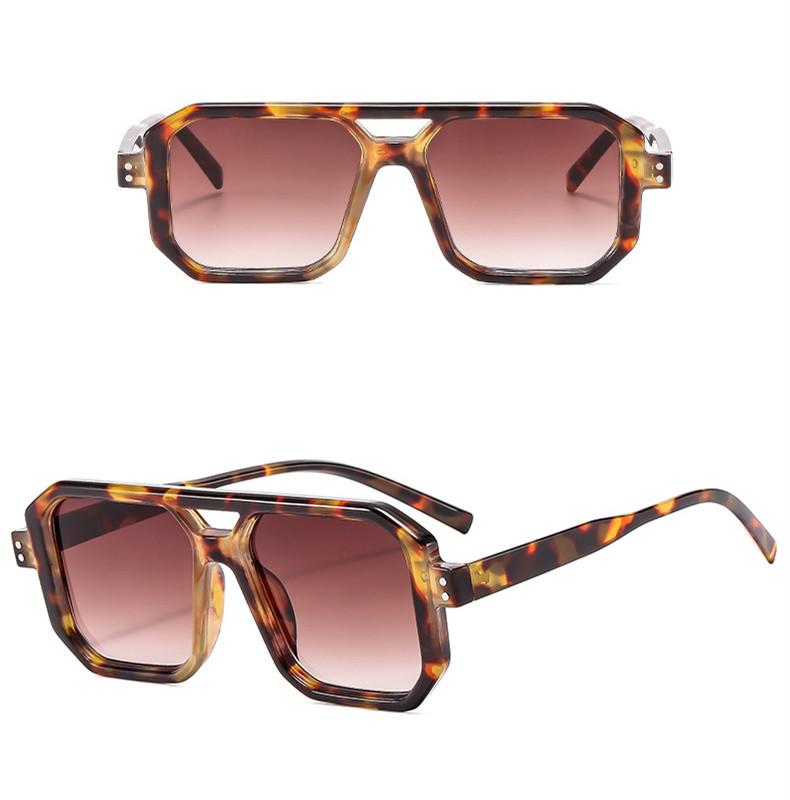 Fashion Square Small Frame Sunglasses Men Mirror Sun glasses Anti-reflective Women Outdoor Eyewear Beach Party Eyeglasses UV400