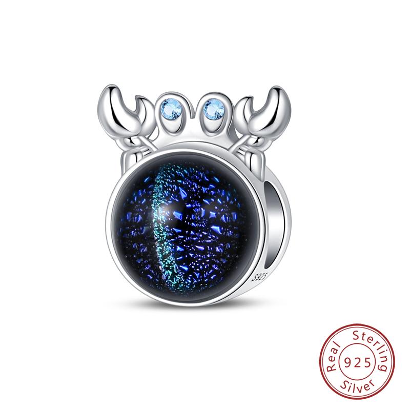 New Copper Ocean Series Mermaids Shell Charms Beads Fit Qikaola Original Bracelets Fine Birthday Diy Jewelry