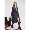 Betu Women's 100% Wool Lapel Winter Overcoat