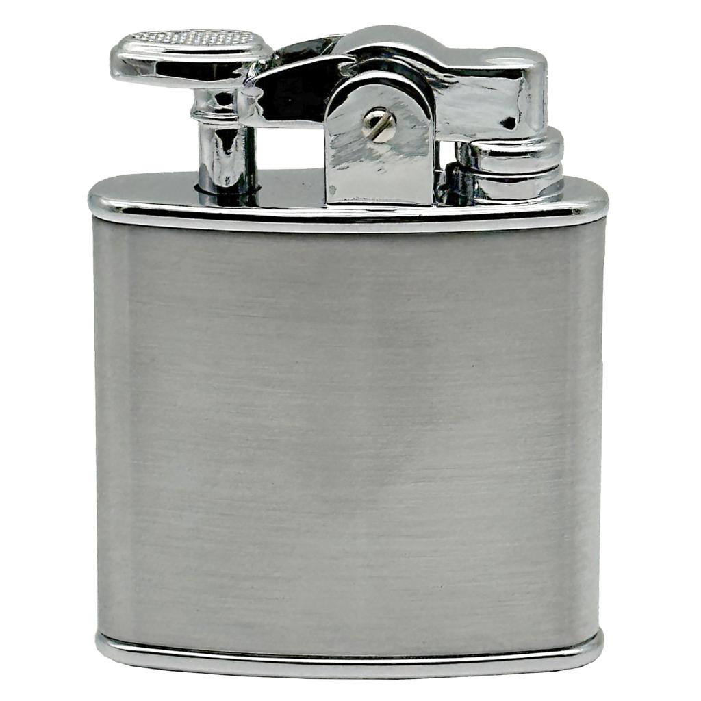 Briquet Ronson Nostalgia Chrome Satin Jet à Flamme Vive