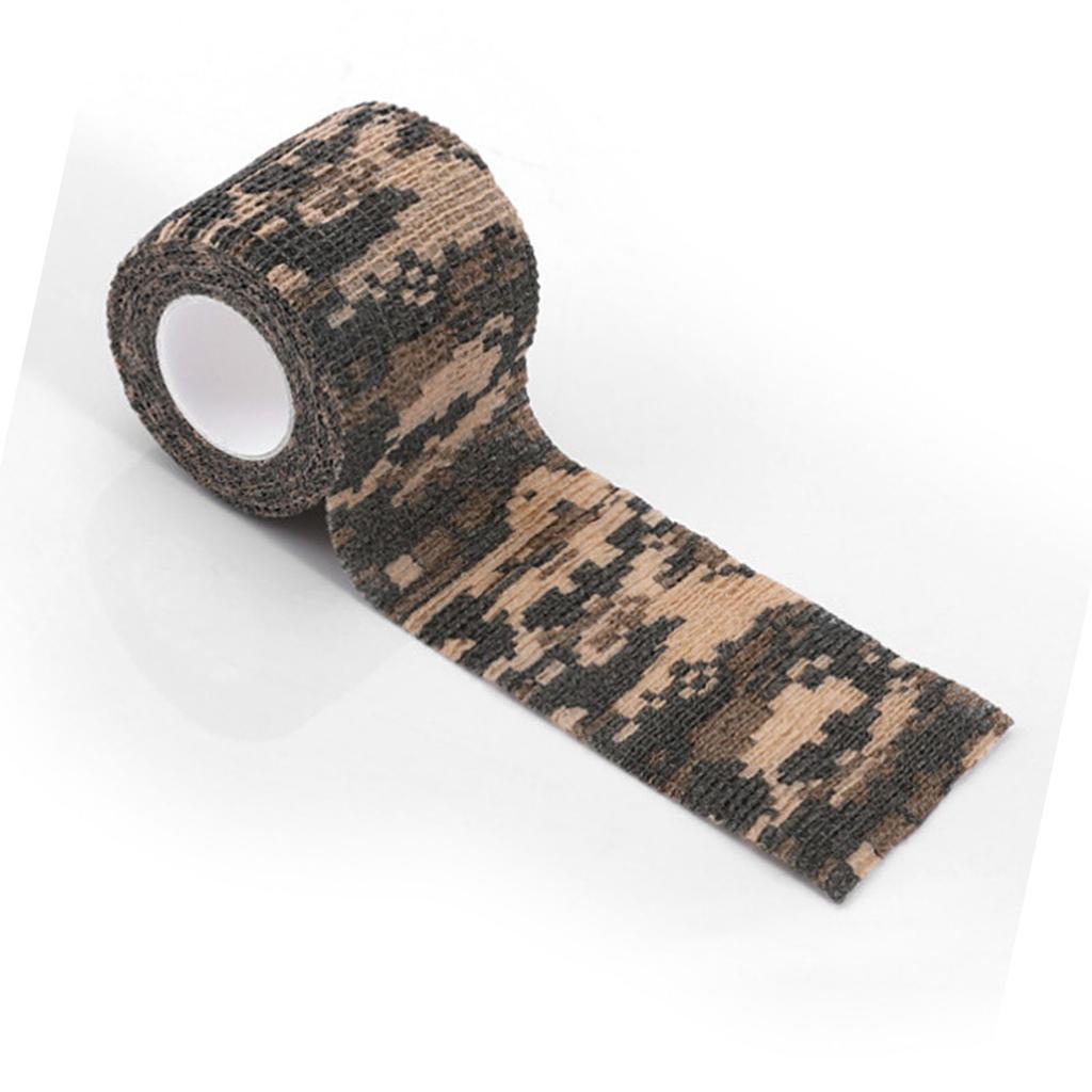 Outdoor Camouflage Tape Non Woven Fabric Self Adhesive Camouflage Strong Wrap Stickers for Outdoor A