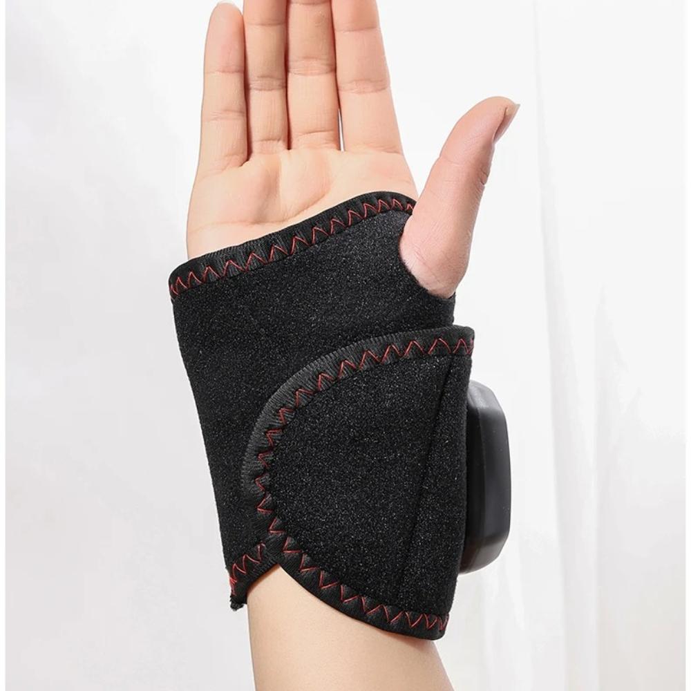 Electric Heat And Vibration Ankle Wrist Massager Hot Compress Therapy Ankle Massage Heated Wrap Support Brace Foot Protector