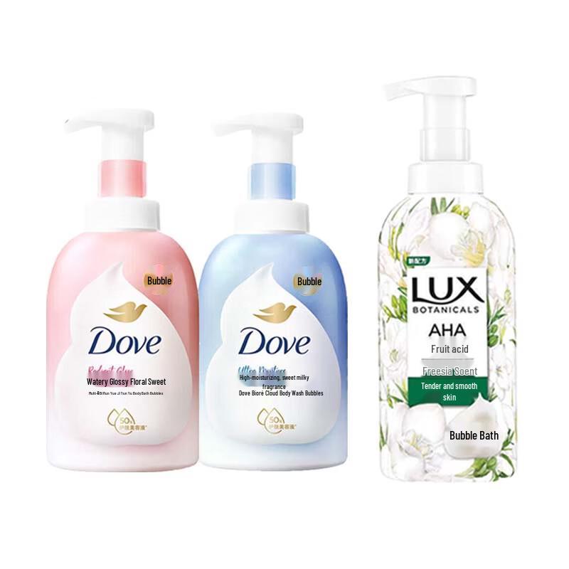 Набор пенящегося геля для душа Dove с аминокислотами