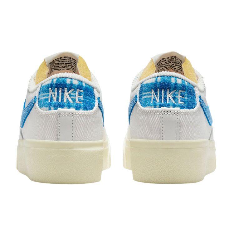 Nike Blazer Low Platform Sail Game Royal (Womens) Women Sneakers Game-Royal-Black DO2371-133