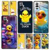 Cartoon Duck Phone Case Cover for Redmi 14C 10C Note 15 14 13 12 10 11 K40 Pro Plus 5G Shockproof Soft TPU Shell Fundas Capas