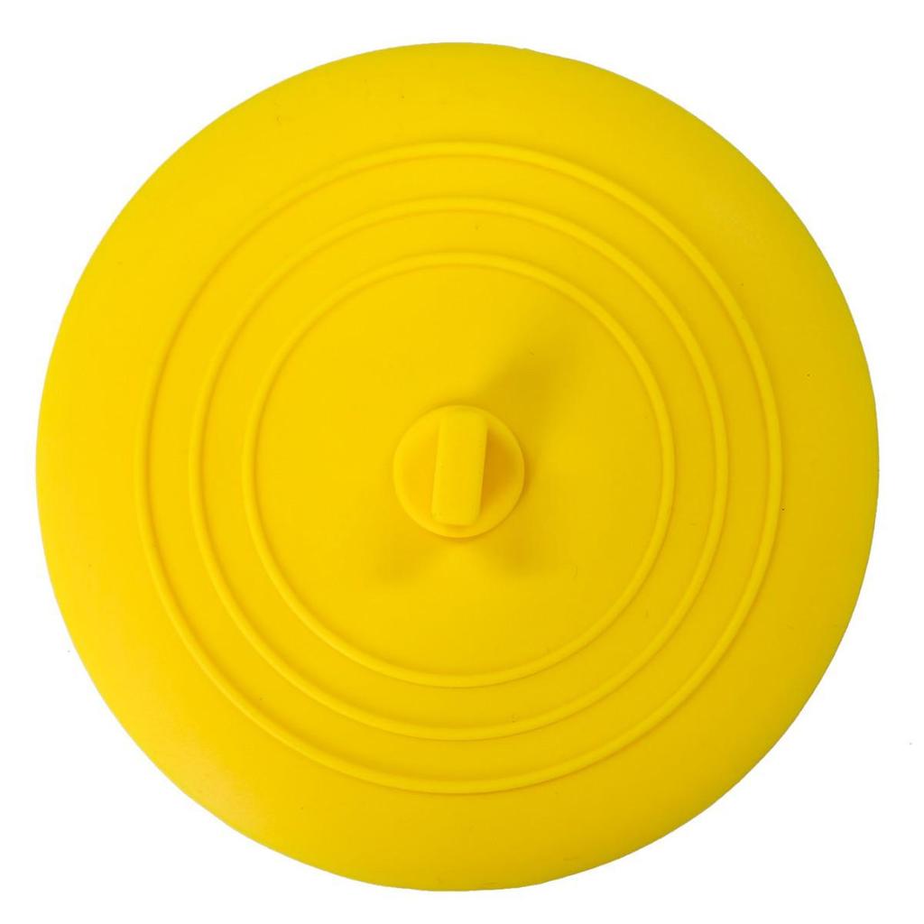 Silicone 15.2cm Sink and Floor Drain Stopper - Anti-odor Water Blocking Cover.