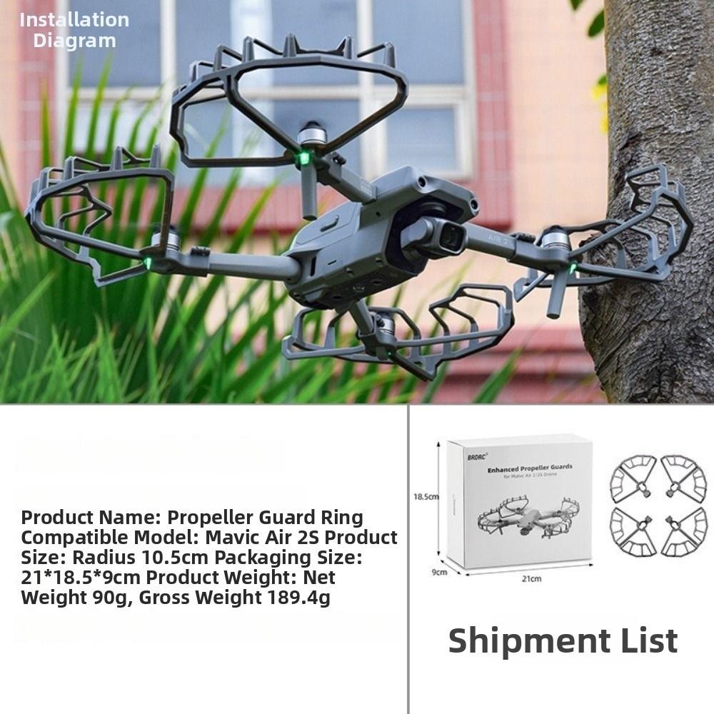 Propeller Guard Suitable for DJI MIN 3PRO Drone Protector Propeller Protection Ring 2/3/AIR2S/MINI 2 Propeller Protection Cover