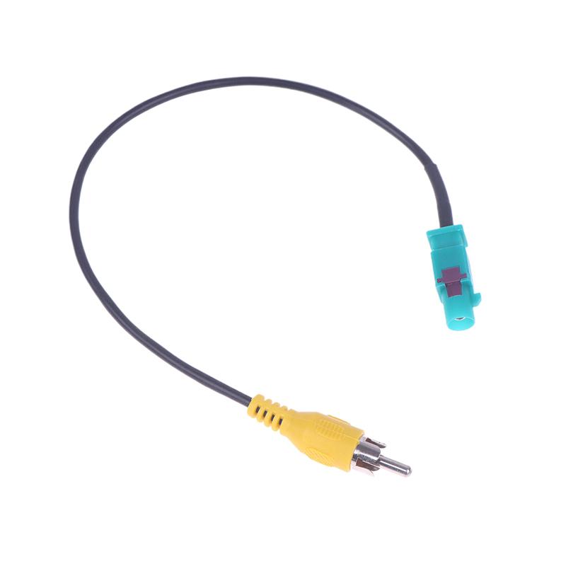 1/2 Buc Cablu Adaptor pentru Cameră Retrovizoare Conector Fakra la RCA Linie de Marșarier Cablu de Conversie Vedere Spate Auto