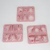 Large Size and Small Size Clay Polymer Plastic Earring Mold Clay Cutting Diy Basic Geometry Soft Pottery Earring Mold