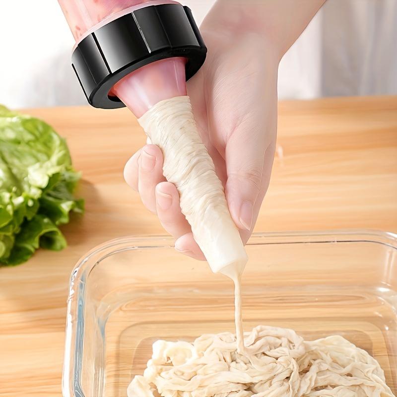 Hot Sale Manual Sausage Filling Machine Meat Stuffer Filler Salami Make Sausage Machine Homemade Sausage Tools Kitchen Supplies