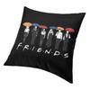 Classic Friends Tv Show Cushion Cover 40X40 Home Decor 3D Print Throw Pillow For Living Room Double Side