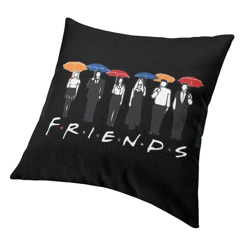 Classic Friends Tv Show Cushion Cover 40X40 Home Decor 3D Print Throw Pillow For Living Room Double Side