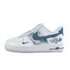 Air Force 1 CNY'Year Of The Snake' Year Of The Snake Slip Resistant Abrasion Resistant Low Top Skateboard Shoes HV5979-130(Team352-)