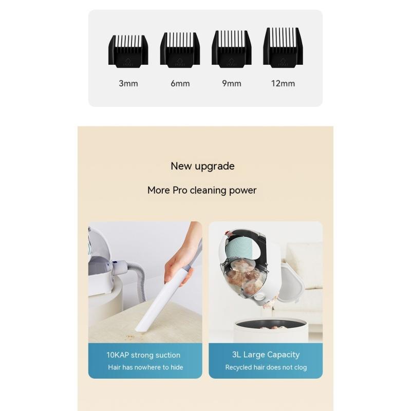 Tierhaarschneider für den Haushalt, Rasierer, multifunktionaler Staubsauger
