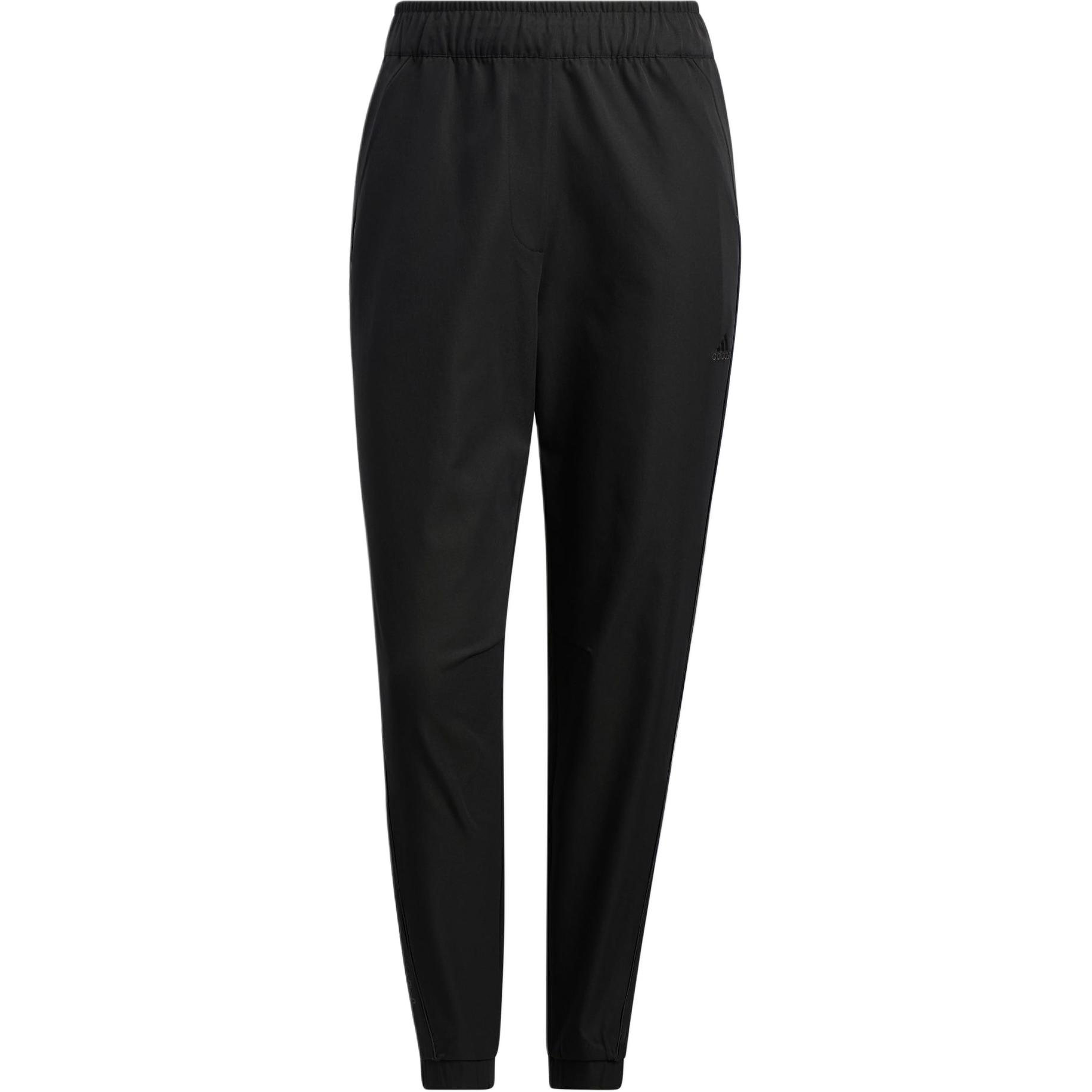 

Женские джоггеры с манжетами и принтом кролика Adidas, черные HZ3007 XL