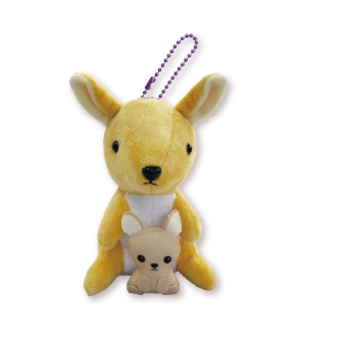 

Sail Friendly Parent and Child Shaking Mascot Kangaroo, Approx. H12 x W7.5 x D7cm, 858729 (PU)