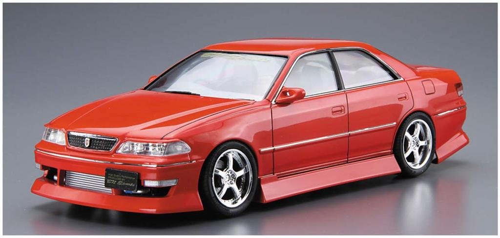 Aoshima Bunka Kyozai Scale The Tuned Car Series 26 Toyota BN Sports JZX100 Mark II 1998 Plastic Model 1/24 No.