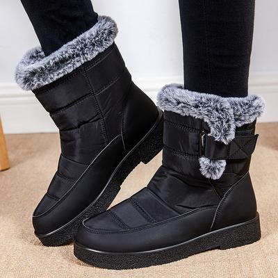 Women Boots Snow Plush Women's Boots Platform Women Shoes Soft Keep Warm Ladies Shoes New Winter Shoes Women Botas Mujer