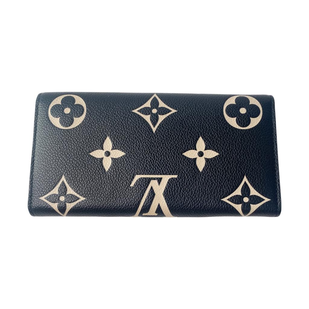 Used LOUIS VUITTONPurse Black series/Cream Type Leather Women