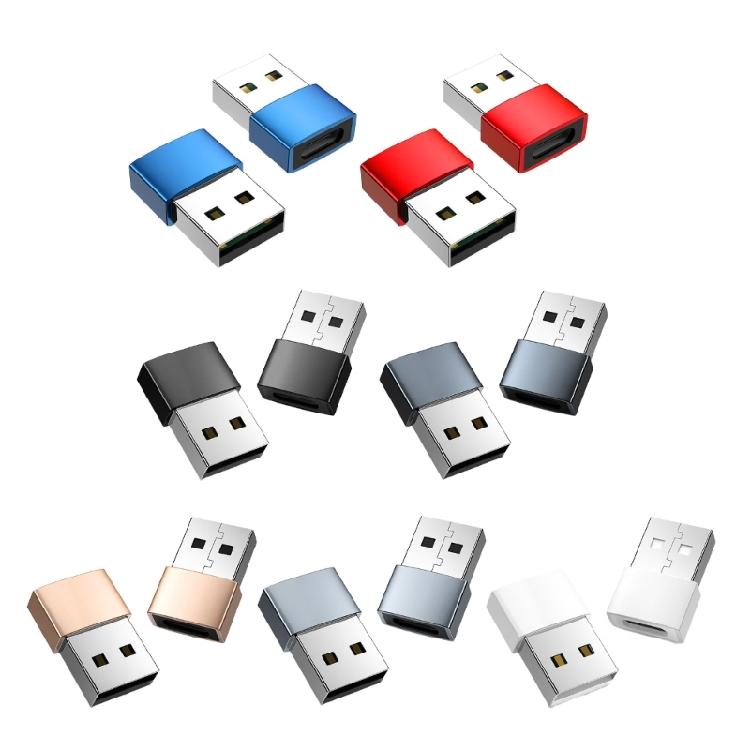 USB C Samice na USB Samec Kabelový Převodník USB2.0 Samec na Typ C Samice Adaptér Funkce Snadné Zapojení a Přehrávání Příslušenství