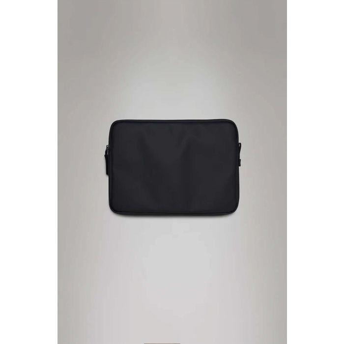 Housse pc portable - rains - trail laptop case 16 - imperméable - rembourrée - zippée