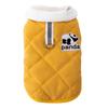 Thickened cat clothes autumn and winter warm lapel quilting cotton traction vest cotton clothes dog small and medium dog pet clothing