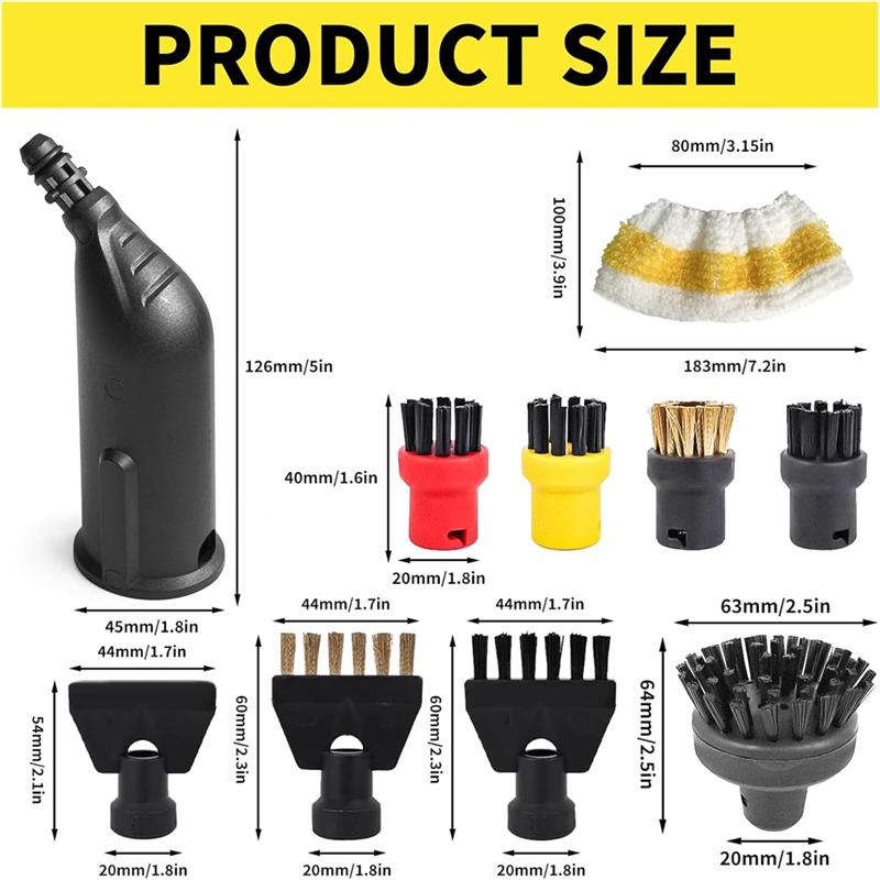 A65T-For Karcher Steam Cleaner Accessories For Karcher Steam Cleaners SC1 Extension Nozzle For Karcher