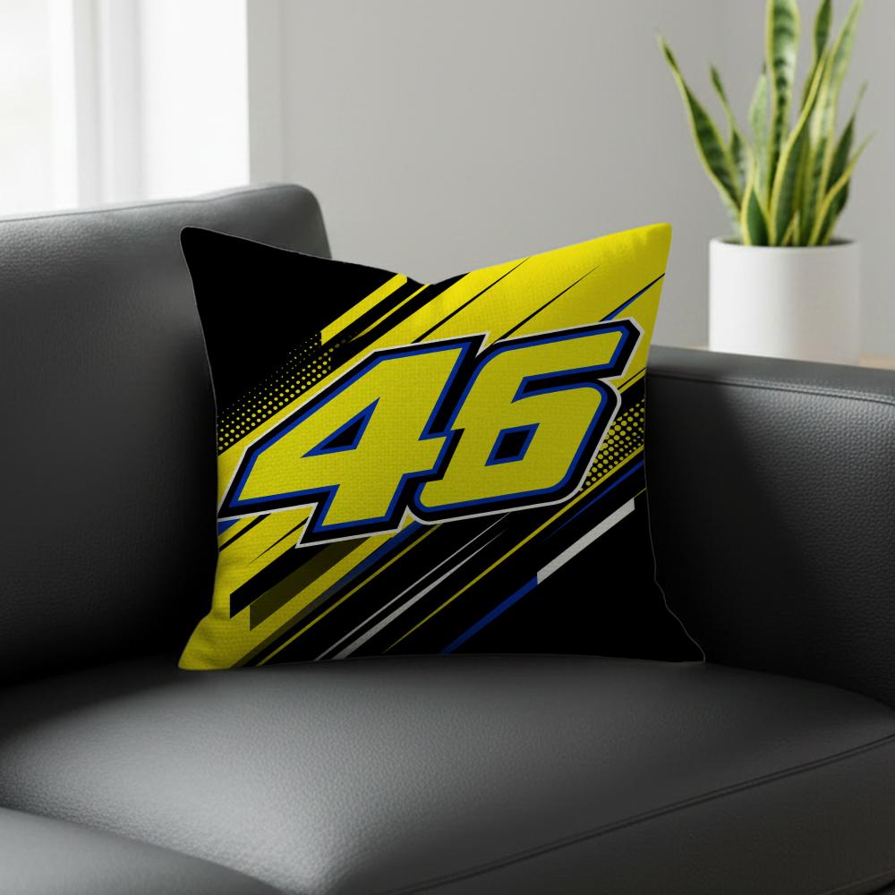 Motorsport MotoGP Cushion Cover Natural Linen Pillowcase Set AllinOne Decor for Sofa Bedroom Chair