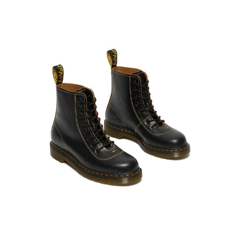 Dr. Martens Pharsmond Leather Vintage Smooth Short Boots Unisex Boots Black 26969001