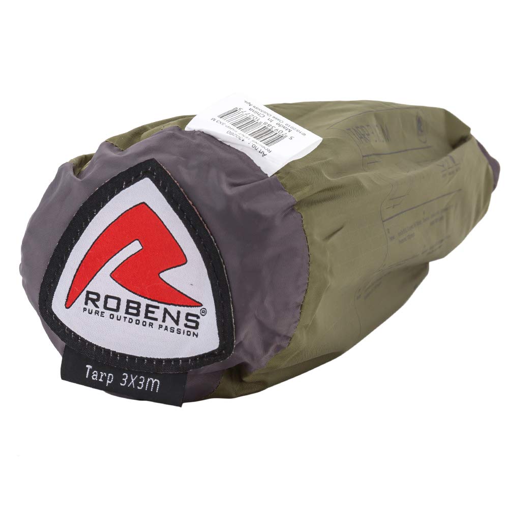

Robens Trail Tarp 3 x 3m 130260 Tent Camping Outdoor Rain Shade Sun Shade Trail Series Tarp Trail Tents [Robens] [Item] зелёный
