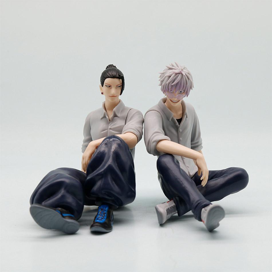 New Hot Jujutsu Kaisen Action Figures Satoru Gojo Articulated Model Suguru Geto Statue Megumi Fushiguro Pvc Collectible Toys